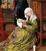 WEYDEN, Rogier van der The Magdalene Reading china oil painting reproduction